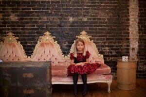 pink couch